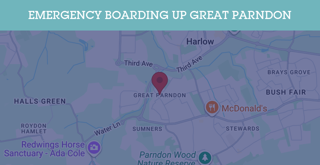 Emergency Boarding Up Services in Great Parndon - CM19